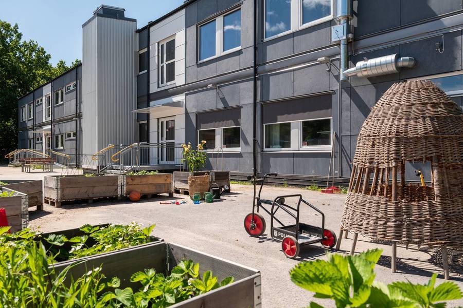 Modular preschool for social infrastructure