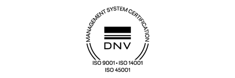 Adapteo certified by DNV with ISO 9001, ISO 14001, and ISO 45001 for quality, environmental management, and occupational health and safety in modular building solutions